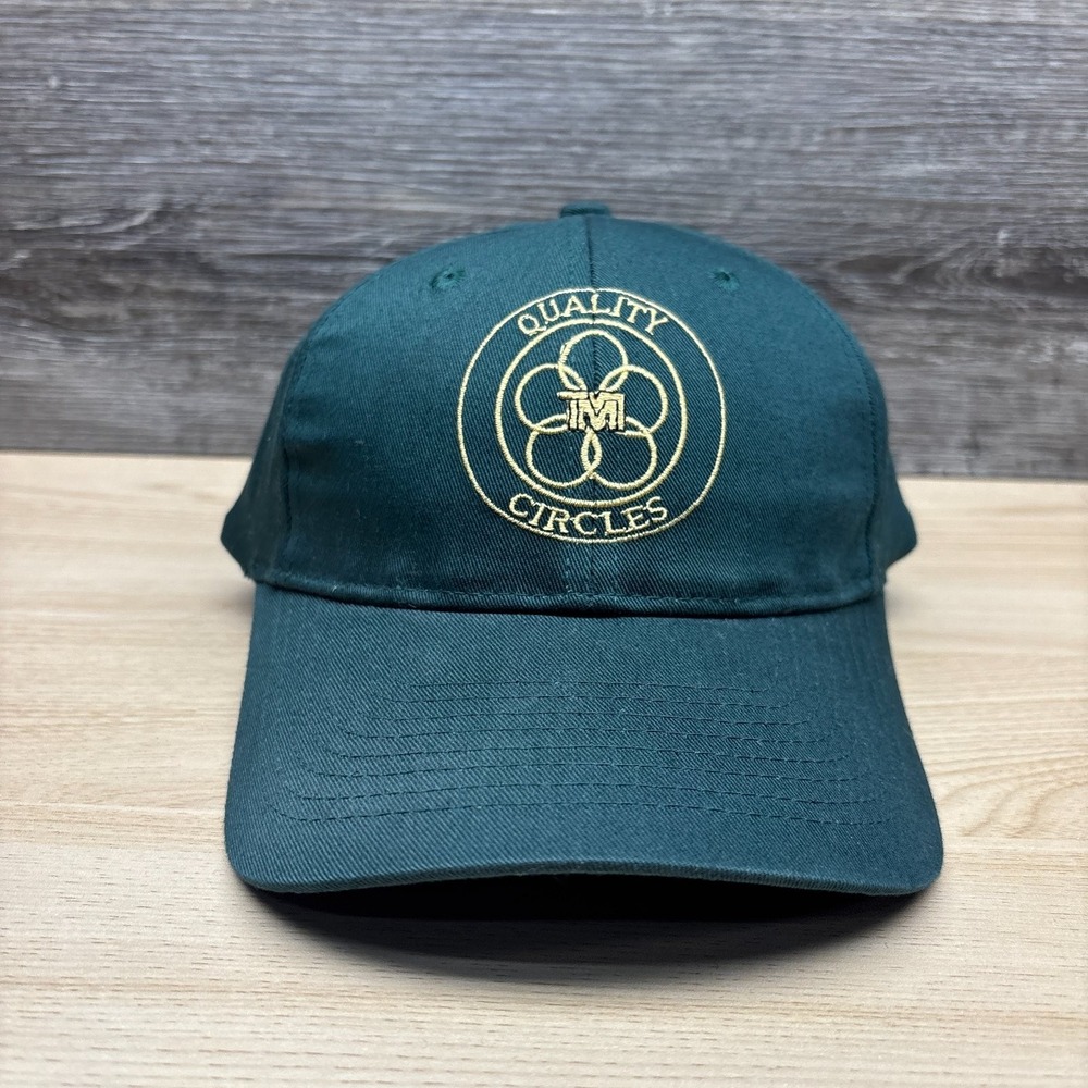 Port and Company Hat Cap Snap Back Green Quality Circles PWT QC Advisor Promo